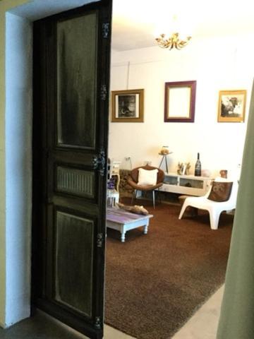 Bed and Breakfast Loft Atypique Villeneuve-de-Rivière Exterior foto